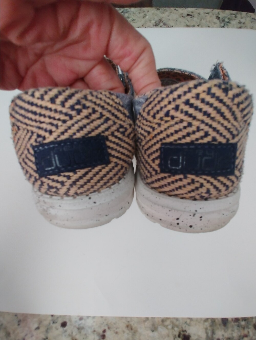 Hey Dude Casual Slip-On Shoes in Light Blue - Picture 2 of 11